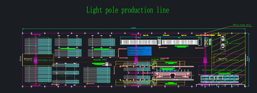 최신 회사 사례 등주 생산 라인 용량 : 100 pcs/8 시간