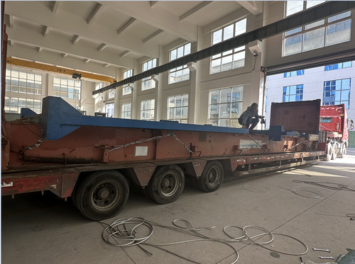Latest company news about CNC 직렬 액압 프레스 브레이크 2-WE67K-650/6000은 선장 주식회사 인도에 대한 선박일 것입니다