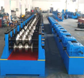 품질  Three Waves 2.5mm Guardrail Roll Forming Machine 공장