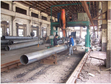 큰 파이프 / 튜브, 높은 효율을위한 높은 마스트 gantry 용접 기계