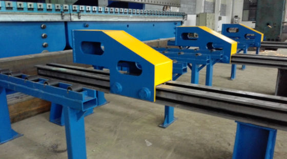 DELEM DA53T 제어 650T 자동 큰 CNC 타덤 프레스 브레이크 기계
