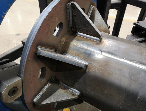 120mm 260mm 라이트 폴 웰딩 머신 / 라이트 폴 제작 머신