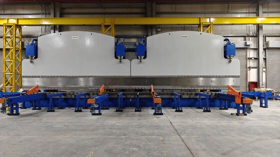 14mm 강철용 12000KN CNC 탠덤 프레스 브레이크 2×6000mm