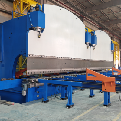 2X1200Ton 노동력과 2X6250mm 긴 서비스 수명을위한 테이블의 길이와 함께 CNC 탕덤 수압 압축 브레이크 기계