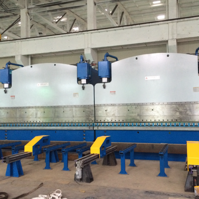 DELEM DA53T CNC 시스템을 갖춘 320톤 작업력 및 6000mm 테이블 길이의 CNC 탠덤 유압 프레스 브레이크