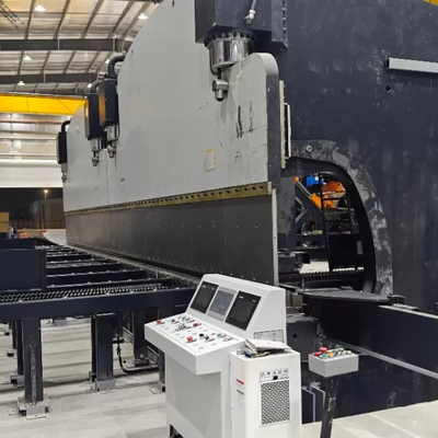 DELEM DA53T CNC 시스템을 갖춘 320톤 작업력 및 6000mm 테이블 길이의 CNC 탠덤 유압 프레스 브레이크