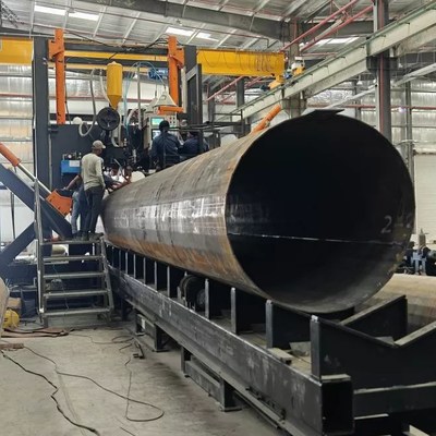 지름 범위 500~2500mm,5G 스톨, 모노폴, 하이마스트 스톨 폐쇄 용접 기계