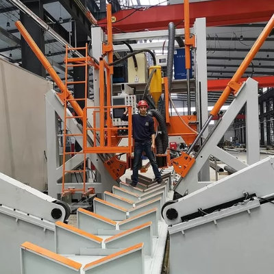 HM2500/14000 14m CNC 자동 가로등 기둥 심 마감 용접기 최대 2500mm 직경