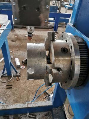 CNC 라이트 폴 도어 절단 기계, 최대 지름 350mm, 최대 절단 길이 2000mm
