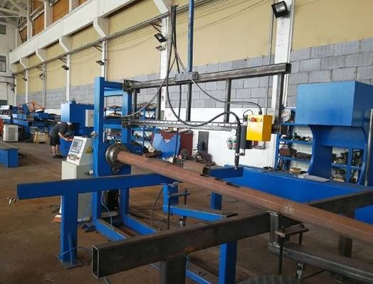 2500mm 라이트 폴 머신, CNC 플라즈마 라이트 폴 도어 절단 머신